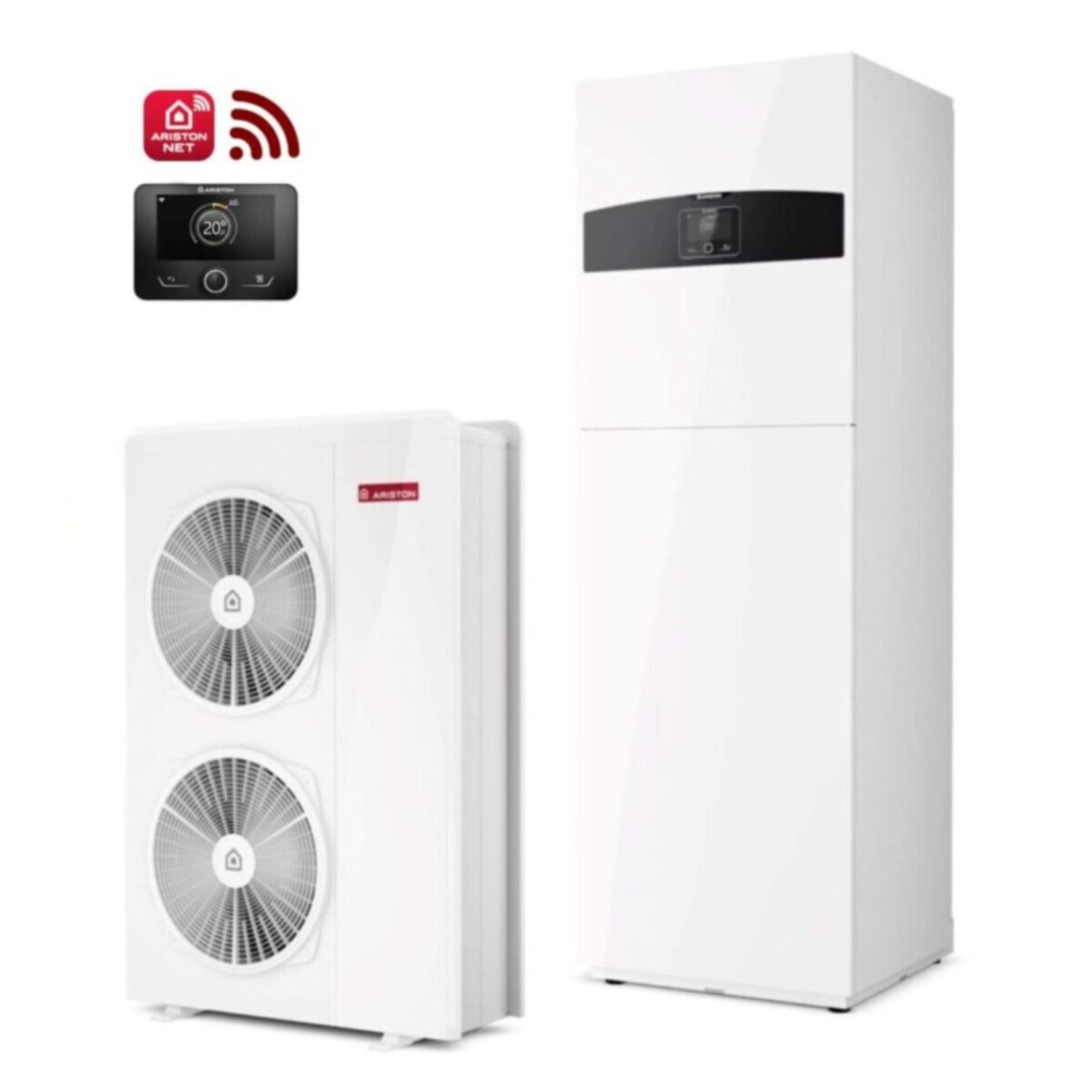 Ariston Nimbus Compact 120 13.87kw Su Integruotu Vandens šildytuvu
